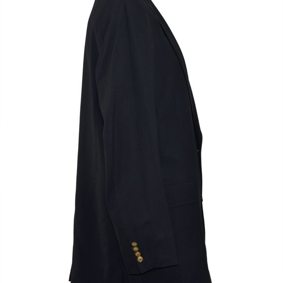 Southwick Sz 42L Black 2 Button Suit Coat Sports B